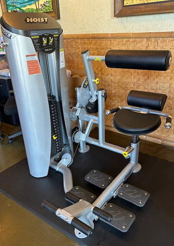 HOIST HD-3600 DUAL Ab Crunch/Low Back Machine, Pre Owned Refurbished Commercial Exercise Equipment